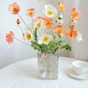 Artificial Poppy Flowers Bouquet Silk Fake Flowers For Home Decor Garden Marriage Party Wedding Decoration DIY Vase Accessories