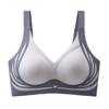 Lady Bra Seamless Thin Push-up 3D Full Cup Wide Shoulder Strap Anti-Sagging