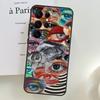 Чехол с пугающим лицом и глазами для Samsung Galaxy S26 Ultra S25 S24 S23 S22 S21 S10 Plus S20 FE S25 Ultra