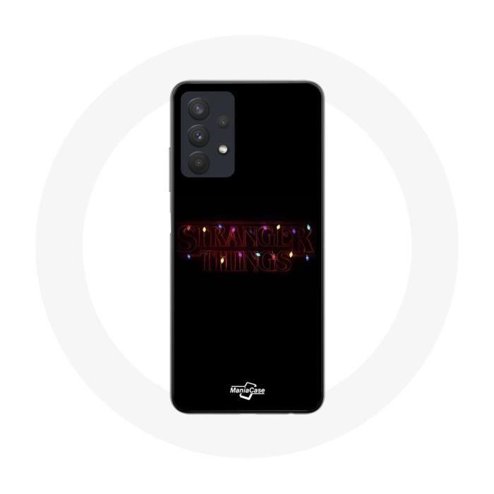 Coque - Stranger Things - Samsung Galaxy A32 5G - Souple - Blanc - Joyeux Noël