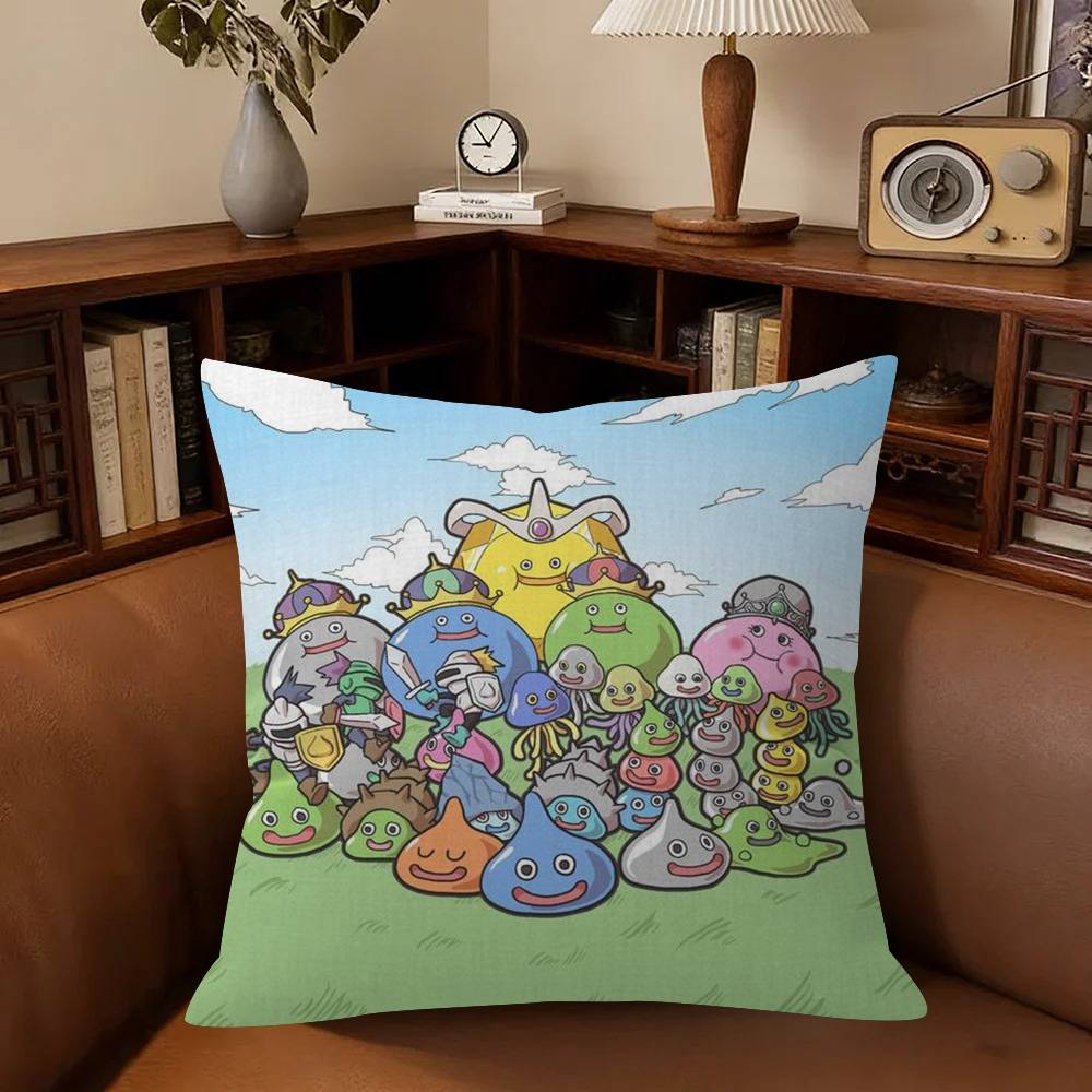 Мультяшный Слайм D-dragon Quest Детская наволочка чехол для диванной подушки украшение для дома детская игрушка
