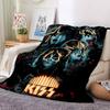 1 шт. Плед с изображением группы KISS, мягкий, для любого сезона, с ярким дизайном, идеально подходит для дома, путешествий и в качестве подарка, идеален для дневного сна и кемпинга