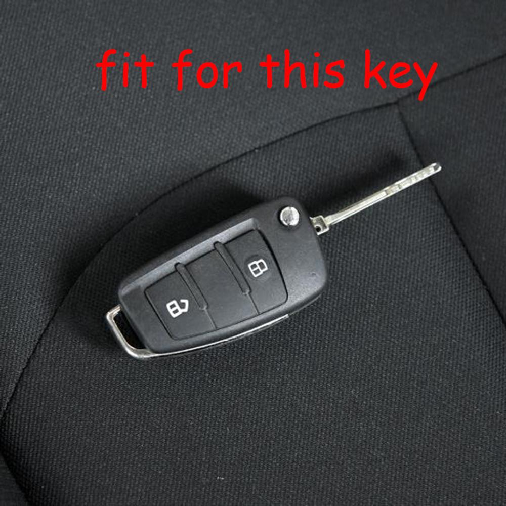 Силиконовый чехол для автомобильного ключа для JAC Refine M3 A13 A13RS V7 T6 2-кнопочный складной ключ