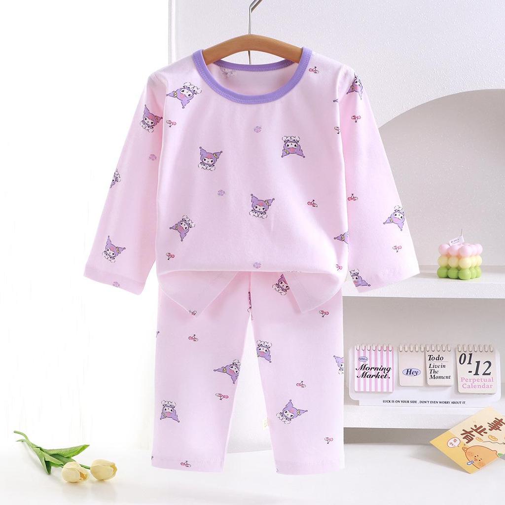 7A Антибактериальный бесшовный детский осенне-зимний комплект нижнего белья - размеры S и M