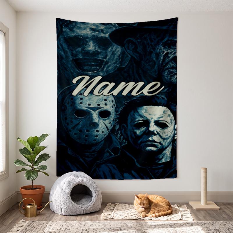 Terrorist killers (1) Customizable name decorative wall tapestry ideal choice for wall decor in bedrooms living rooms dorms and home