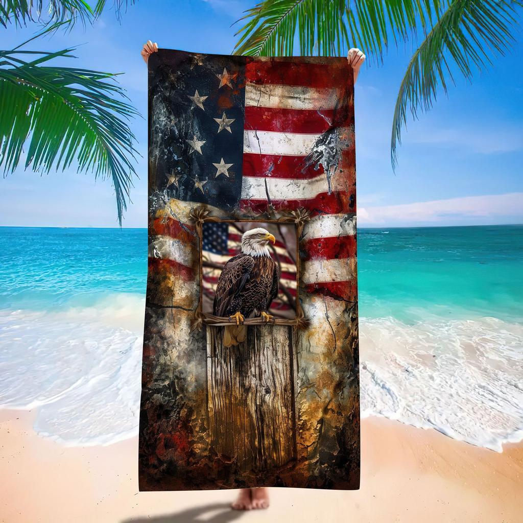 European And American Beach Towels Ins Wind Cows Animals Digital Printing Bath Towels Microfiber Beach Towels Quick Drying Water Absorption