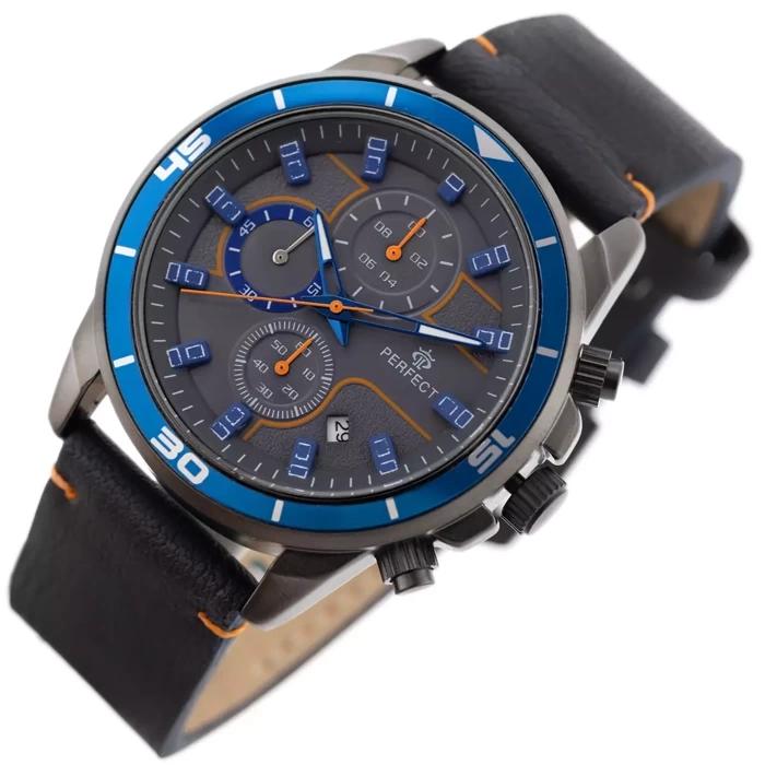 Zegarek Męski Perfect Ch02L - Chronograf (Zp351J) + Box