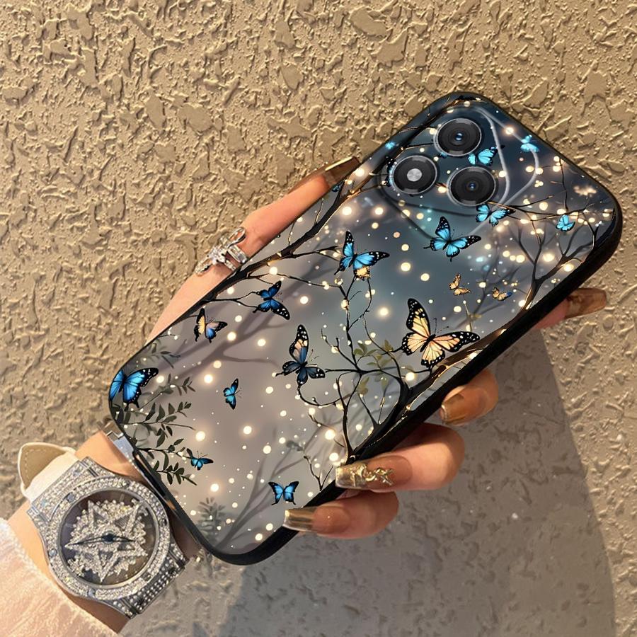 Funda Phone Cover Case for Honor X6 X7 90 70 X9a 200 400 Lite X5b 8X Magic5Lite X8 Dream Butterfly