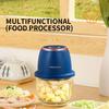 Электрическая чесночная мельница, мясорубка, чеснокодавилка, кухонные принадлежности из стекла, кухонный процессор для пищевых продуктов