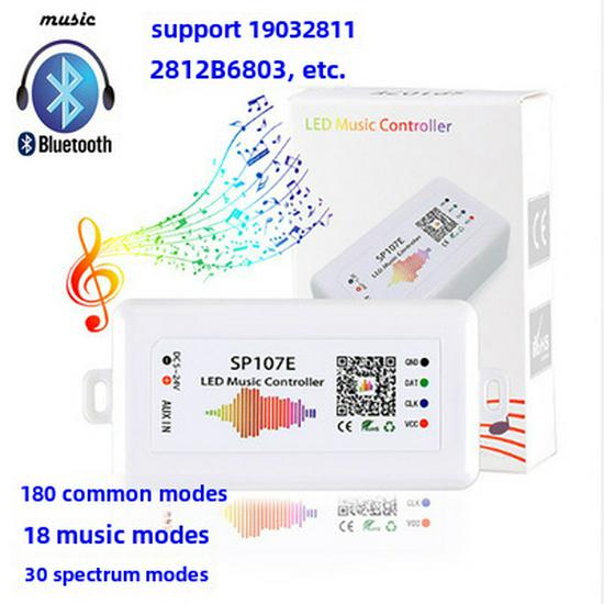 SP107E Bluetooth LED Smart Music Controller с приложением для смартфона