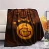 1PC Galatasaray SK Patterned Flannel Blanket Suitable For All Seasons for Home Decor Warmth and Comfort Gifts Holiday Present