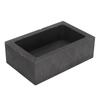 170ml Graphite Mold Rectangular Graphite Ingot Mould for Gold Silver Brass Copper Aluminum Melting