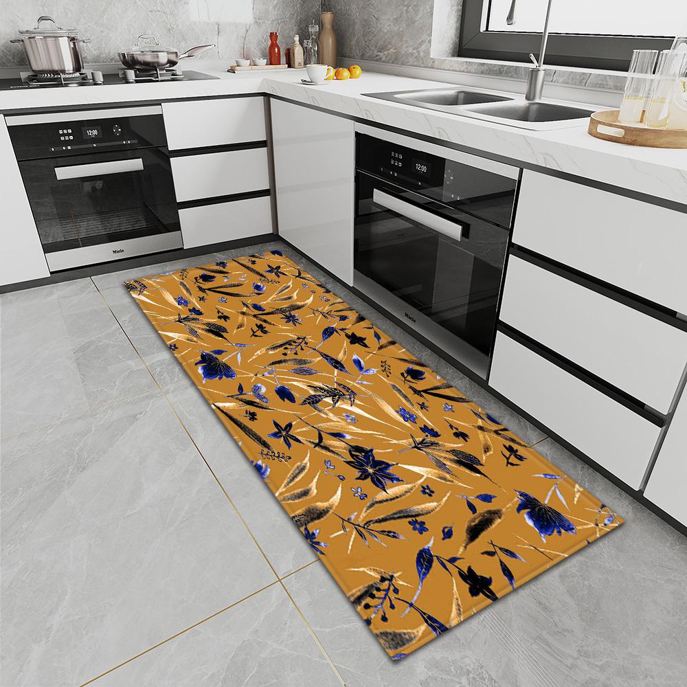 Коврик для кухни, коврик для входной двери, ковер для спальни, домашний коридор, ванная комната, нескользящий пол, ковер с рисунком для гостиной