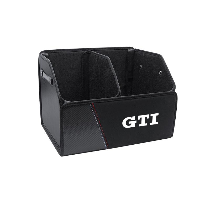 Folding Car Trunk Organizer Box Storage Bag Tools Tidying For VW GTI Polo Golf Passat Tiguan Arteon Touareg Taigo Jetta Hub Cap