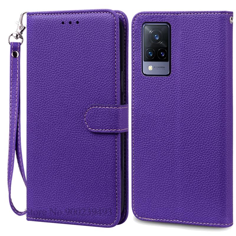 Для чехла Vivo V21 Vivo V21 5G Кошелек Флип Кожаный Чехол Для Vivo V2050 V2066 V2108 Vivo V 21 Задняя Крышка Для Корпуса Vivo V21 5G