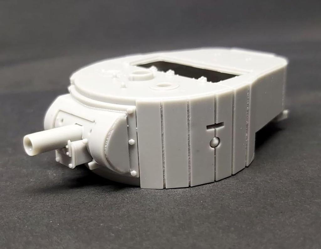 PanzerArt Русская усиленная бронированная башня от Odessa Пластиковые детали для моделей PZ35645 1/35 БТ-7 (Сделано на верфи)