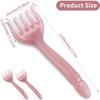 2Pcs Head Massager Manual Hair Scalp Massager Gua Sha Five Claw Massage Tool Comb Portable Handheld Resin Relax Tool for Gifts