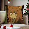 Чехол для подушки с принтом Рафталии из аниме "Восхождение Героя Щита" (Shield Hero TRotSH) для гостиной, спальни, отеля. Декоративная наволочка и защита