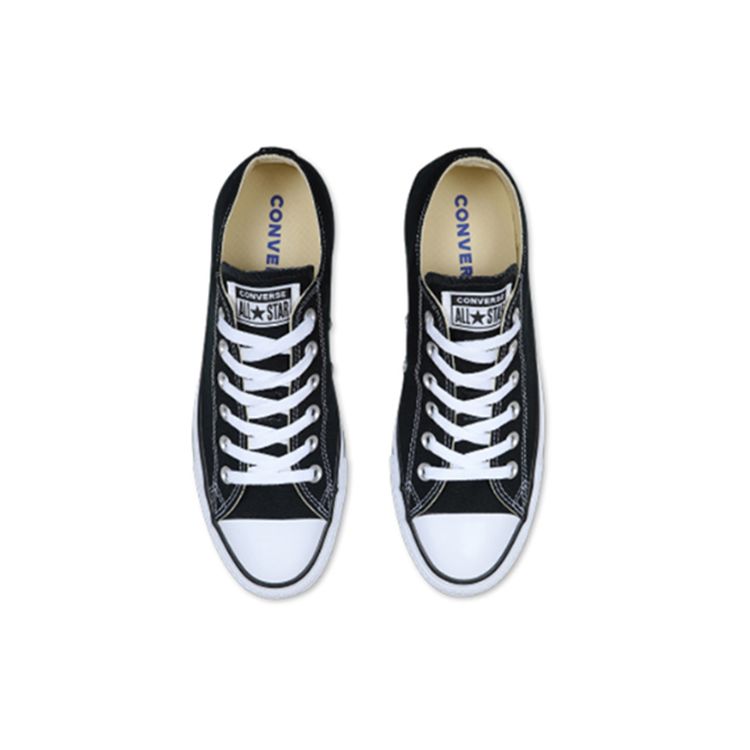 Converse All Star Classic Couple Retro Durable Low Top Canvas Shoes Unisex Sneakers Black White 101001C
