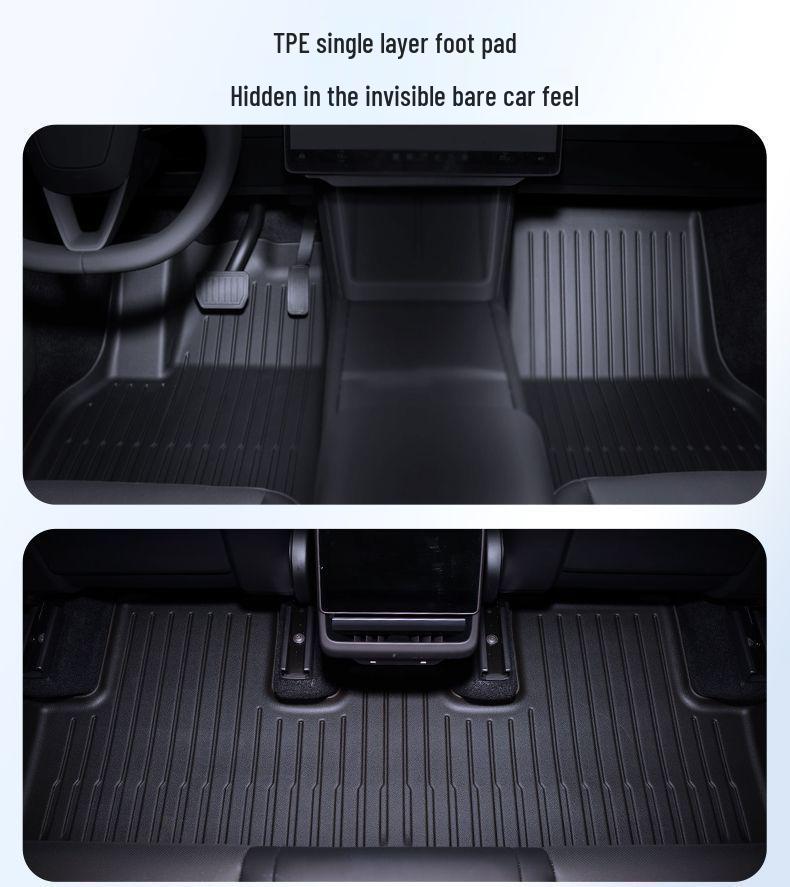 Совместимые коврики для Tesla Model 3 (2025) - Аксессуары для багажника с полным покрытием