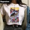 Футболка для женщин kawaii Cat Tarot, милая рубашка, модный топ FeUnisex, футболки с круглым вырезом, футболка с короткими рукавами, Femme, летние женские футболки унисекс