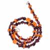 Натуральный мозамбикский гранат, сердолик, ожерелье из бусин 3-10 мм 18" UB-7860 UB-7860