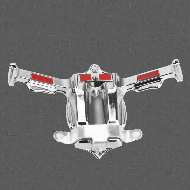 Chrome Tappet / Lifter Block Accent Trim Cover For Harley Twin Cam 00-17 Touring Electra Glide Dyna Fat Bob Breakout