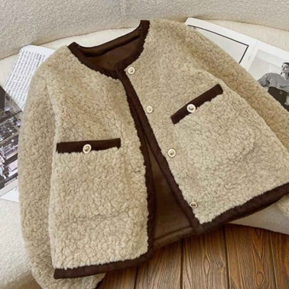 Navava Women Long Sleeve Wool Cardigan Nc266