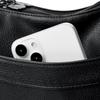 Large Capacity Middle-Aged Mother Bag Women's Multi-Layer Shoulder Bag Soft Leather Crossbody Bag Mobile Phone Bag