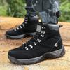 Large Size Outdoor Field Training Men's Boots Medium and High Top Autumn and Winter New Mountaineering Hiking Shoes K577