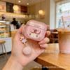 Japanese soft cute three-dimensional bow Melody suitable for AirPods1 Apple earphone case cute girl