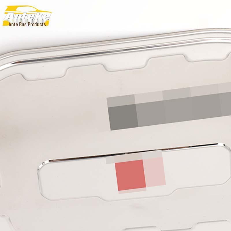 Qin Stainless Steel Fuel Tank Cap Protector: Anti-Scratch Decorative Sticker