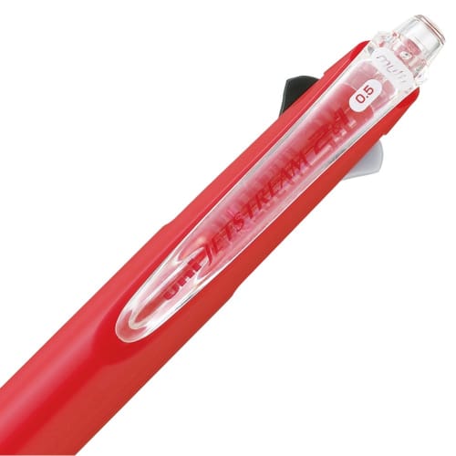 Mitsubishi Pencil Multi-Function Pen Jet Stream 2&1 0.5 Red Easy To Write MSXE350005.15
