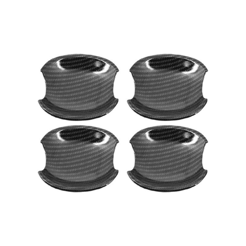 Car Decoration Door Bowl Handle Cover For Mazda 3 Mazda 6 Mazda 5 CX-7 2002-2013 Carbon Fiber Cars Accessories Upgrade