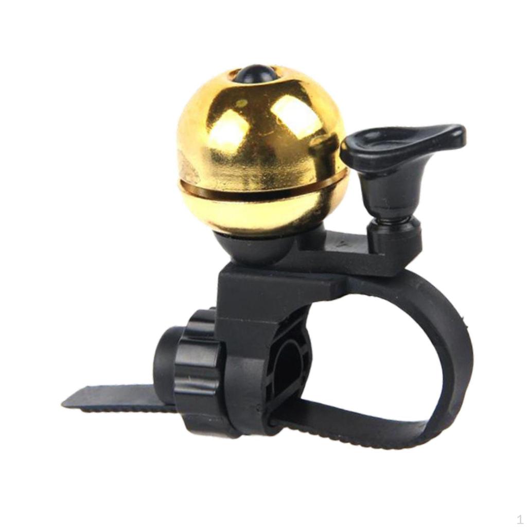 Bike Bell Bicycles for 16 Mm To 38 Handlebars Supplies Loud and Clear Copper