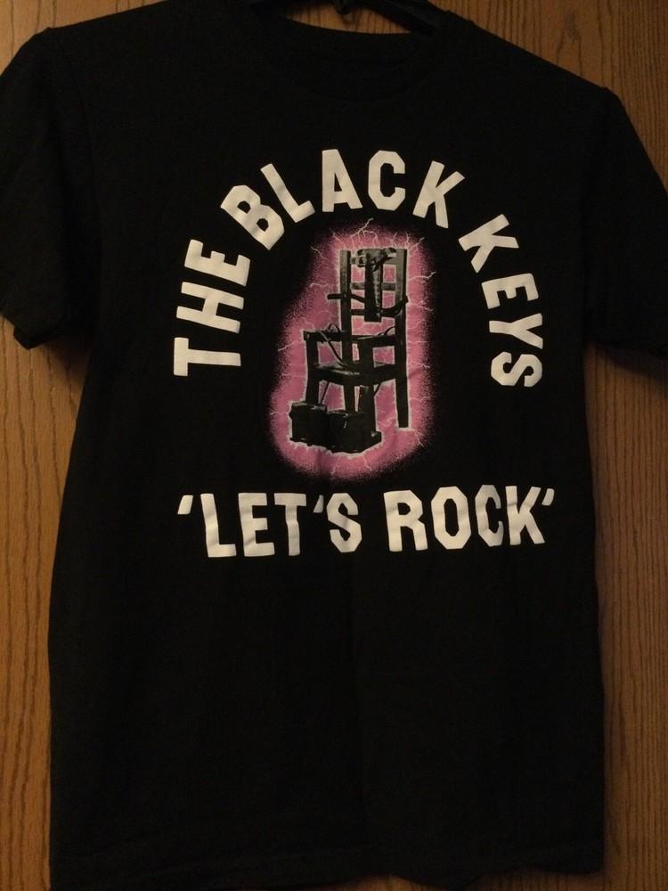Новая футболка The Black Keys Let’s Rock Подарок для фанатов Унисекс Все размеры DO175 Унисекс Футболка