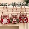 1pc Christmas Candy Bag Cartoon Santa Claus Snowman Elk Gift Bags Non-Woven Xmas Tote Bag Party New Year Christmas Gifts Bag