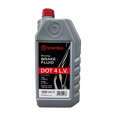 Тормозная жидкость Brembo DOT4 LV Class 6 Prime, 1 л, L54210 [Параллельный импорт]