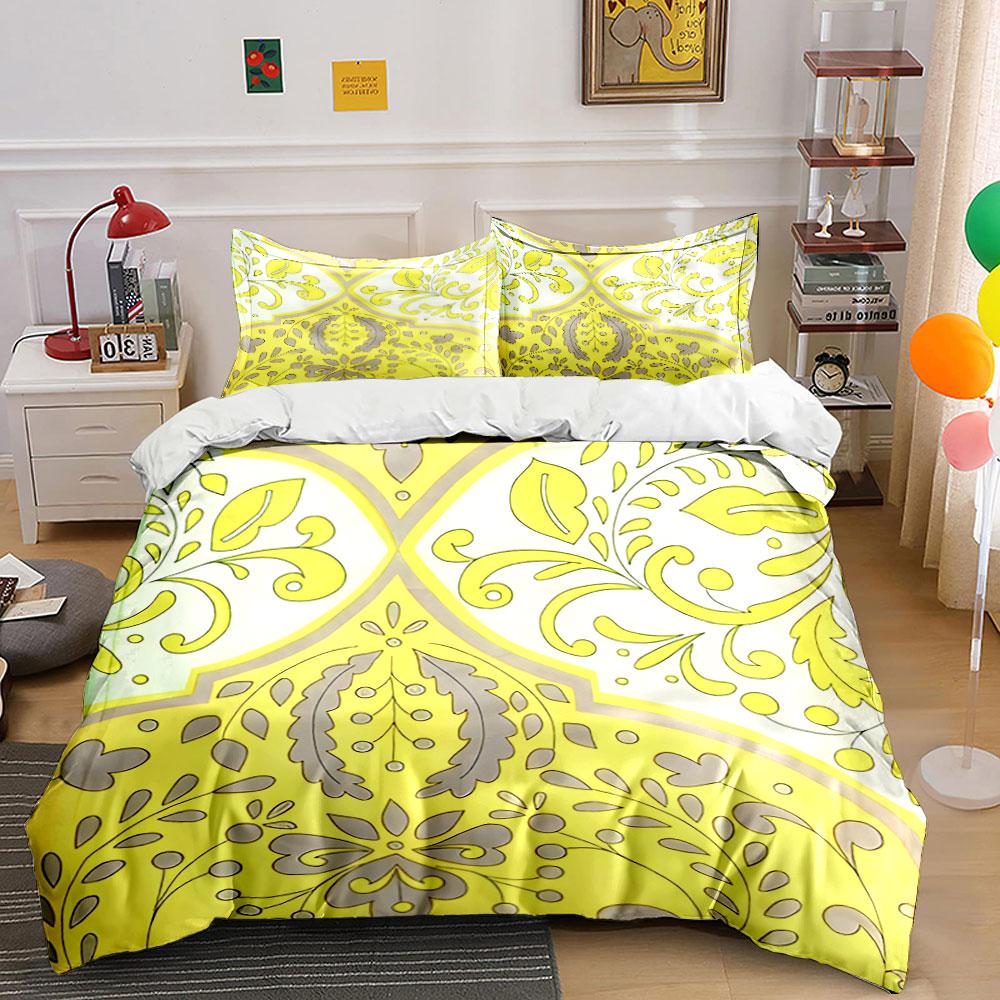Lush floral symphony. Bedding sets Duvet covers Pillowcases(1* Duvet Cover 2* Pillowcases without duvet insert)