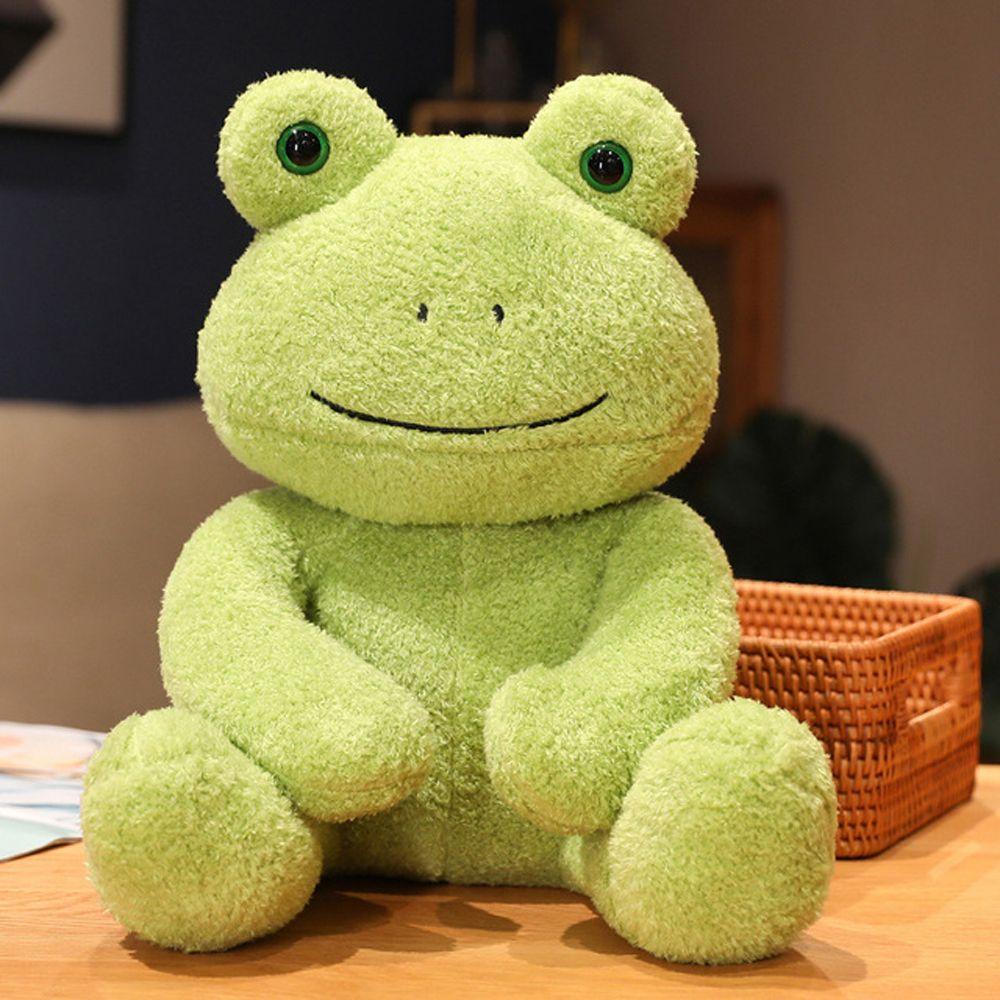 Soft Toy Cartoon Doll Stuffed Animals Sweater Frog Doll Frog Stuffed Toy Dressing Frog Plush Toy