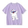 Ghostbusters Children's T-Shirt 100% Cotton Cartoon Print Tops 2-12Y Short Sleeve Kawaii Boys Girls Casual O-neck Toddler Summer