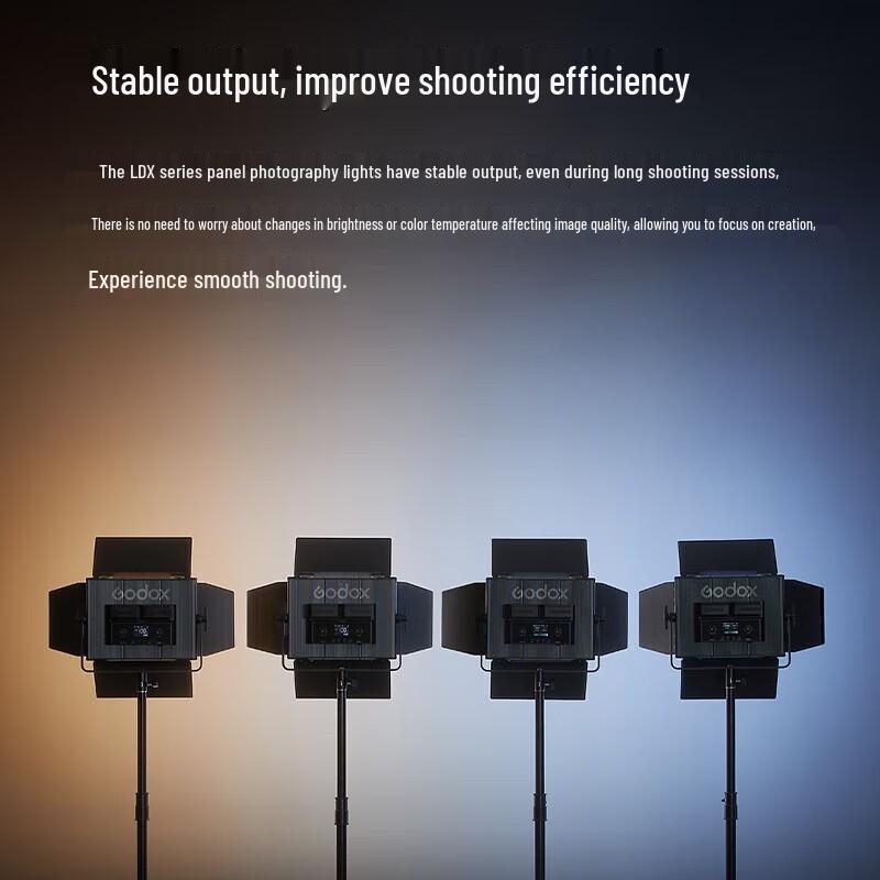 Godox LDX50R RGB Full-Color LED Panel Light