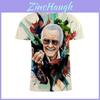 Качественная футболка Stan Lee Marvel Superhero для мужчин с изображением Человека-паука