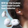 Wireless Ear Clip Bone Conduction Headphones Fones Bluetooth 5.3 Ear Clip On Earring Sports Earphones Earbud Hooks with Mic