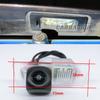 For BMW 2 F22 F45 For BMW 5 F10 GT F07 F11 2014 2015 Starlight Night Vision Car Rear View Reverse Backup Camera Waterproof CCD
