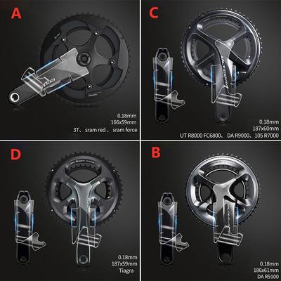 Наклейка на шатун велосипеда Наклейки на шатун велосипеда для SRAM/SHIMAN0