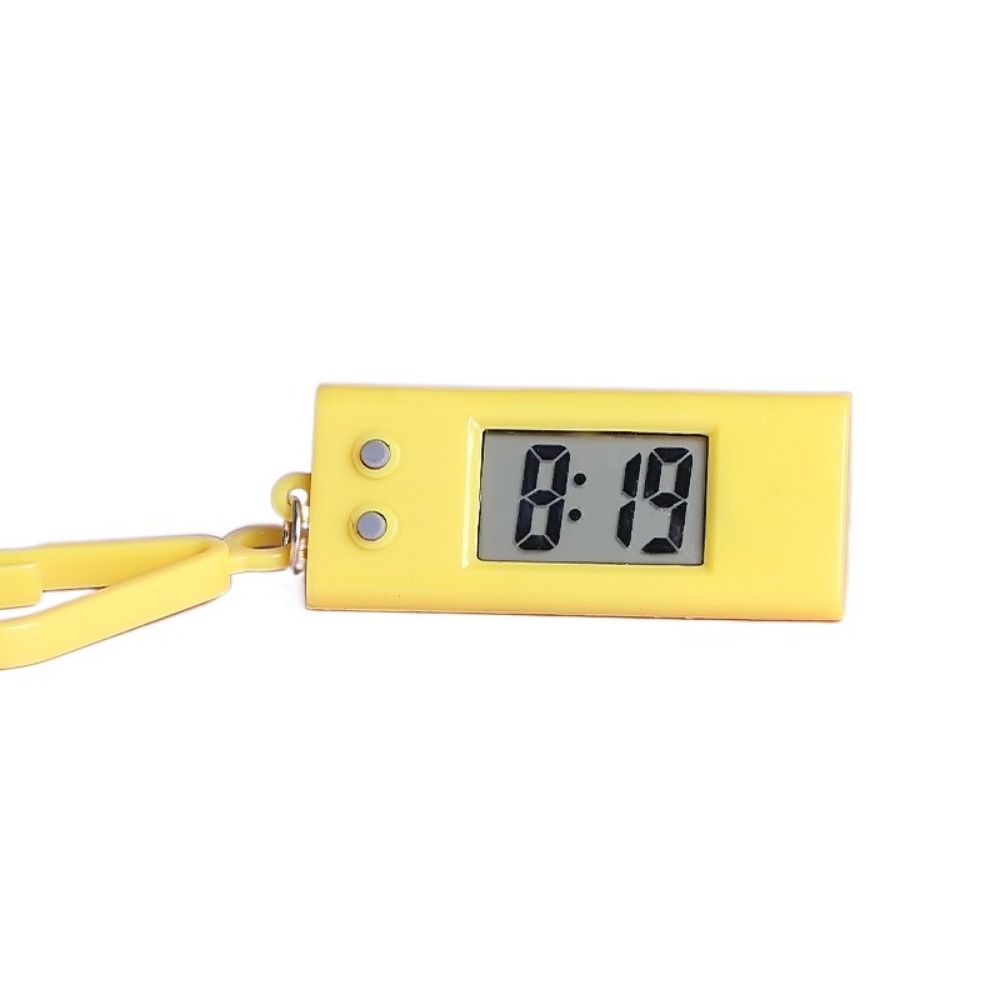 Противоударные электронные часы-брелок маленькие мини светодиодные цифровые часы настольный дисплей времени