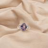 Natural Iolite Gemstone 925 Sterling Silver Jewelry Handmade Designer Boho Ring RR-46-10