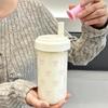 500/700 мл Розовая чашка для воды с бантиком и соломинкой, пластиковая чашка для кофе, баббл-чая, молока, большой вместимости, студенческая бутылка для воды, бутылка с соломинкой