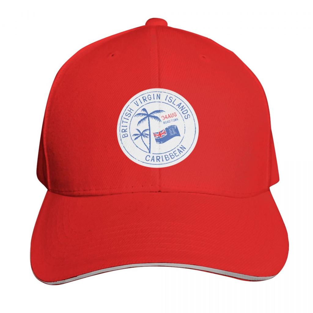 BVI Stamp Baseball Cap Luxury Unisex Hat sun caps Hood Beach Unisexs Luxury Womens